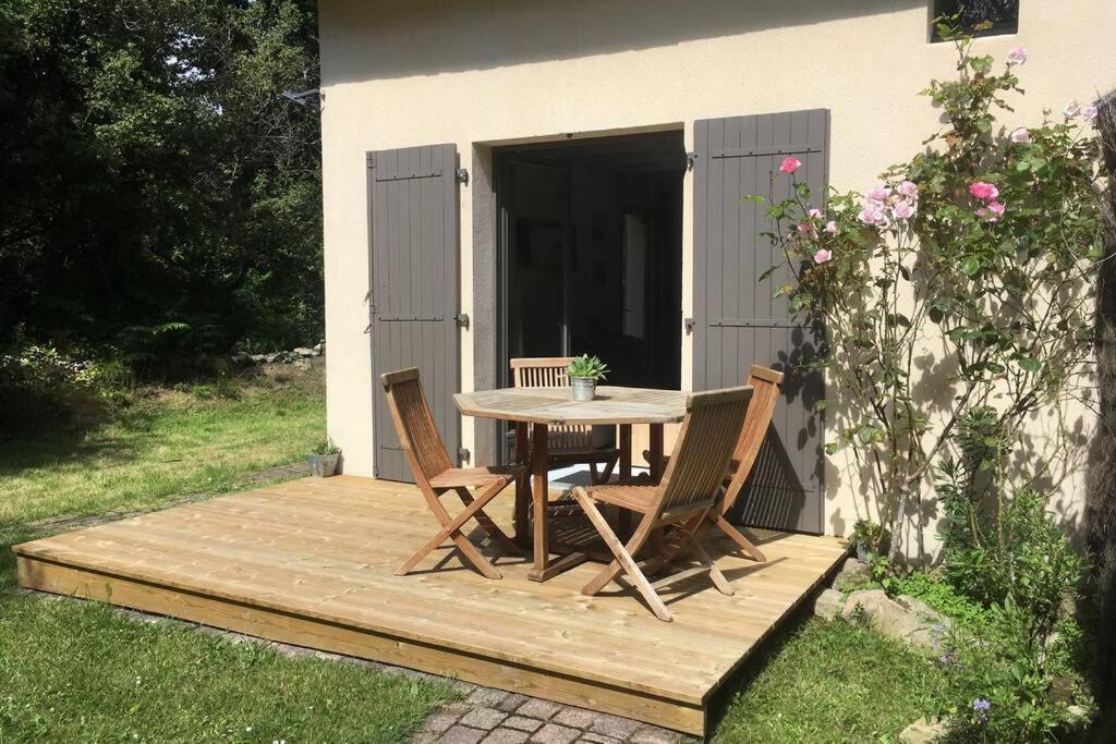 Maison Avec Jardin Clos. Animaux Acceptes - Wifi - Proche Plages De La Trinite Sur Mer Et Carnac Exterior foto